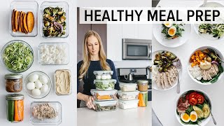 MEAL PREP  9 ingredients for flexible healthy recipes  PDF guide [upl. by Georg]