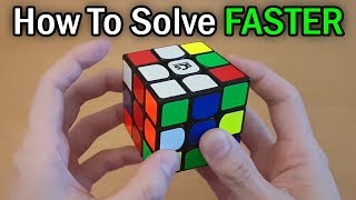 How to Solve the Rubiks Cube FASTER with the Beginner Method [upl. by Lusar]