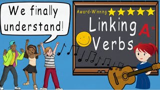 Linking Verbs Song New by Melissa  Award Winning Educational Song Video [upl. by Innos]