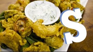 Indian Prawn Pakora Recipe  SORTED [upl. by Stamata882]