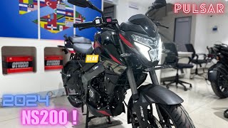 2024 PULSAR NS200  Detailed Review  Rash Gear [upl. by Avaria]