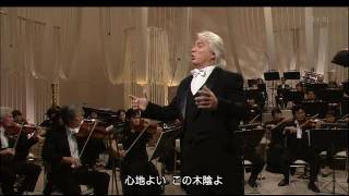 Dmitri Hvorostovsky  Frondi tenere Ombra mai fu Japan 2005 HD [upl. by Kcam220]