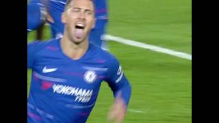 eden hazard goal vs liverpool CHE 12 LIV [upl. by Ahsitra852]