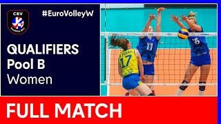 Sweden vs Ukraine  CEV EuroVolley 2021 Qualifiers Women [upl. by Dedric]