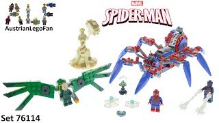 Lego Spiderman 76114 SpiderMans Spider Crawler  Lego 76114 Speed Build [upl. by Tiernan]