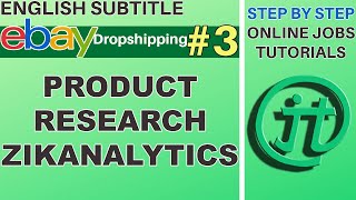 Zik Analytics Ebay Product Researcher Online Jobs Philippines Tutorial Tagalog Tagalog [upl. by Eenehs]