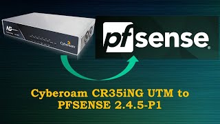 How to Install PfSense to Cyberoam CR35iNG UTM Hardware [upl. by Louth]