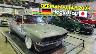 German v Jap 2023 Part 1  The Media day [upl. by Yatnwahs432]