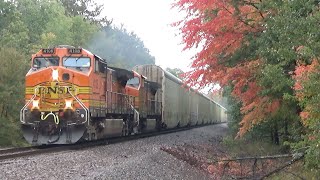 Hinckley Sub Railfanning Ep 169 Autorack train Engineer quotRowing his Boatquot Foreign Power amp More [upl. by Aihsein]