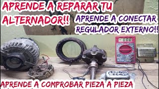 Curso de diagnostico y reparación de alternadores [upl. by Ayotak621]