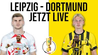 LIVE RB Leipzig vs Borussia Dortmund  DFBPokal Watchparty [upl. by Lorianne86]