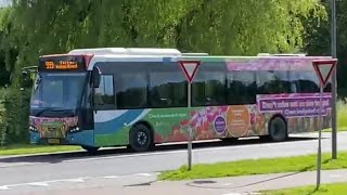 er reden ingehuurde bussen in Delfzijl vanwege het Delfsail evenement [upl. by Mufi990]