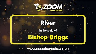 Bishop Briggs  River  Karaoke Version from Zoom Karaoke [upl. by Laughry799]