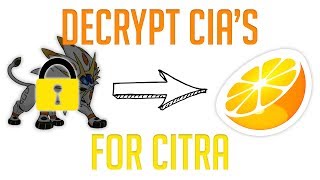 Decrypt cia Game Files for Citra [upl. by Assenal]