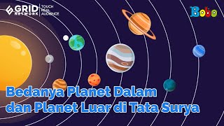 Fakta Menarik  Bedanya Planet Dalam dan Planet Luar di Tata Surya  Antariksa [upl. by Anived]