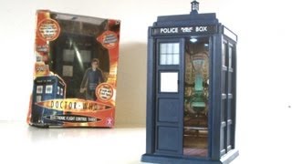 DOCTOR WHO 10th Doctors Flight Control Tardis Toy Review  Votesaxon07 [upl. by Eronel]