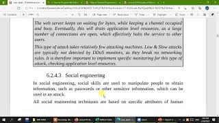 Lecture 9 PerformanceAttack Vectors and types of attacks [upl. by Sherar]