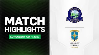 Schoolboy Cup 2023  Westfields Sports v All Saints Maitland  Match Highlights  Quarter Final [upl. by Raleigh977]