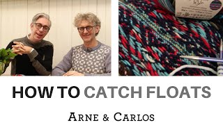 How to catch floats when knitting stranded colour work by ARNE amp CARLOS [upl. by Costanza]