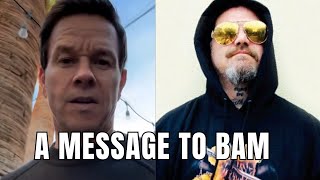 Mark Wahlbergs Heartfelt Sober Message to Bam Margera [upl. by Rolandson]