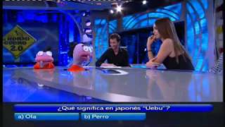 El Hormiguero  Clases de japonés con Elena Furiase [upl. by Atirehs]