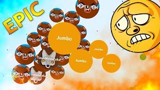 Agario SOLO VS TEAM  Amazing Agario Gameplay  Highlights [upl. by Kalinda]