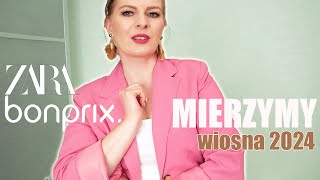 ZARA BONPRIX MIERZYMY TRENDY WIOSNA 2024 [upl. by Ardnael429]