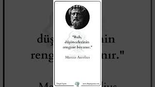 3 Müthiş Marcus Aurelius Sözü ✨ Marcus Aurelius  Dinginyasamcom anlamlısözler felsefe [upl. by Hamirak]