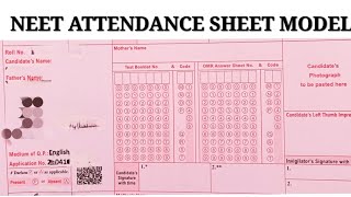 NEET 2024  Attendance sheet official proof  Important video for all [upl. by Massingill482]