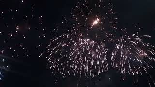 fireworks display in Ayala Cebu sinulog 2024 [upl. by Peterman957]