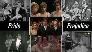 Darcy and Bingley comes to Meryton ball  Pride amp Prejudice 1940195719611967198019952005 [upl. by Markowitz]