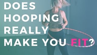 Does Hula Hooping Really Make You Fit Lets test it Hula Hoop Fitness [upl. by Yeniffit]