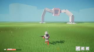 Climbing a moving robot  Unity game mini devlog [upl. by Olivier]