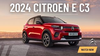 2024 Citroen EC3 Affordable Electric Hatchback Overview [upl. by Ahsilahk]