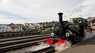 Ffestiniog amp Welsh Highland Railways  Porthmadog Station  The Quarryman [upl. by Rabelais29]