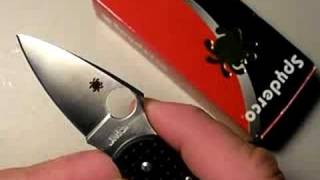 Spyderco Dragonfly quotAirweight Utilityquot by Nutnfancy [upl. by Notniv551]