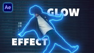 Animated Glowing Lines Effect in Adobe After Effects [upl. by Norvell215]