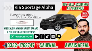 Kia Sportage Alpha  Review  For Sale  2021 Model  03321769747  Caroclock [upl. by Elleimac443]