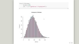 Weibull Distribution  Worked Example with Simulated Values [upl. by Torrin]