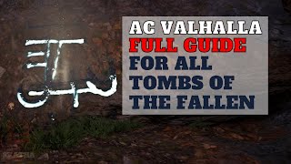 Spoilers Full guide for All tomb puzzles in Assassins Creed Valhalla solve the Tombs of the Fallen [upl. by Vallonia]