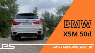 BMW X5M 50d Test I PS  der Motordeal [upl. by Aihsaei]