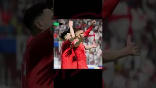 FC 24  Euro 2024  Simulation  Round of 8  England vs Switzerland  Michel Aebischer Goal [upl. by Barthol312]