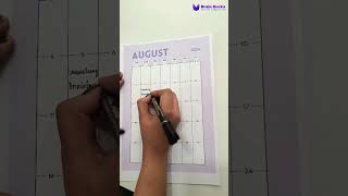 August goal  Checklisted brainbucks upsc upscpreparation iaspreparation ias explore [upl. by Hallutama]