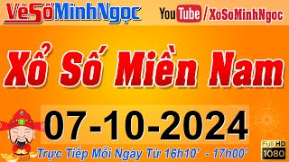 XSMN Minh Ngọc  Trực tiếp Xổ Số Miền Nam  KQXS Miền Nam ngày 07102024 KQXS Hôm Nay XSTT XSKT [upl. by Trista542]