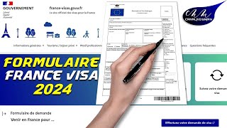 MAÎTRISEZ VOTRE DEMANDE DE VISA 2024  Guide Complet pour le FORMULAIRE FranceVisas [upl. by Jerome]