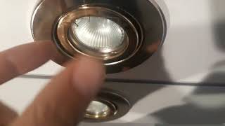 change a bulb  changing a bulb  Downlight bulb  canister light  can light  Pot light  Led [upl. by Iover192]