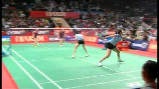 R16 Meiliana JauhariGreysia Polii vs Jwala GuttaAshwini Ponnappa Djarum Indonesia Open 2011 [upl. by Harrus]