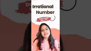 Irrational Numbers irrationalnumbers trending shorts viralshorts [upl. by Margit892]