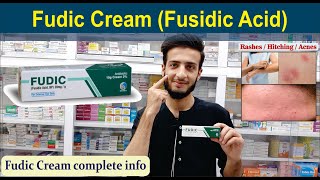 Fudic Cream Fusidic Acid  Uses Side Effects Application  Complete info  O Beauty Dose [upl. by Schaper]