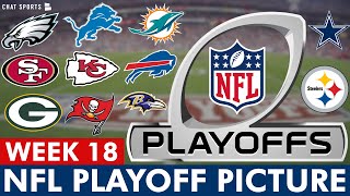 NFL Playoff Picture NFC amp AFC Clinching Scenarios NFL Week 18 Schedule Wild Card Race amp Standings [upl. by Ettenrahc]